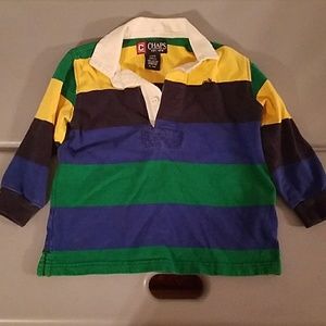 Collared long sleeve top